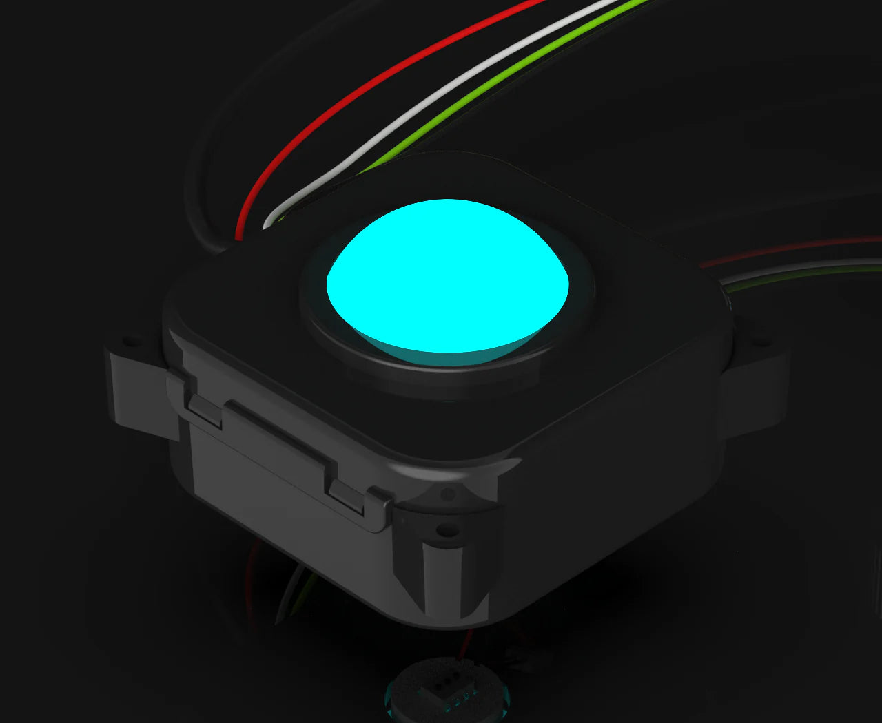GRS LED Trackball with Spinner Combo