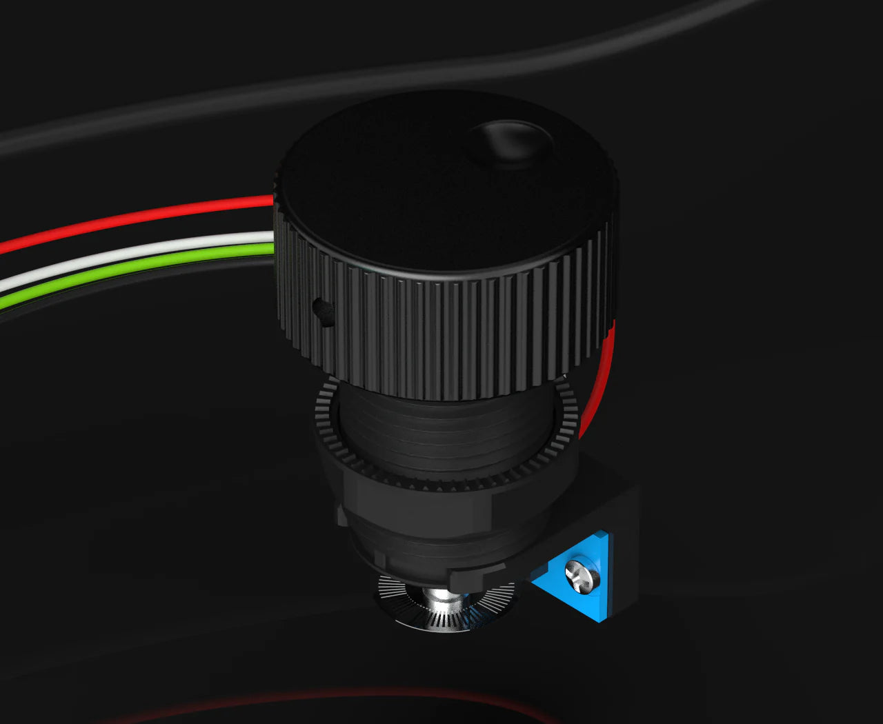 GRS LED Trackball with Spinner Combo
