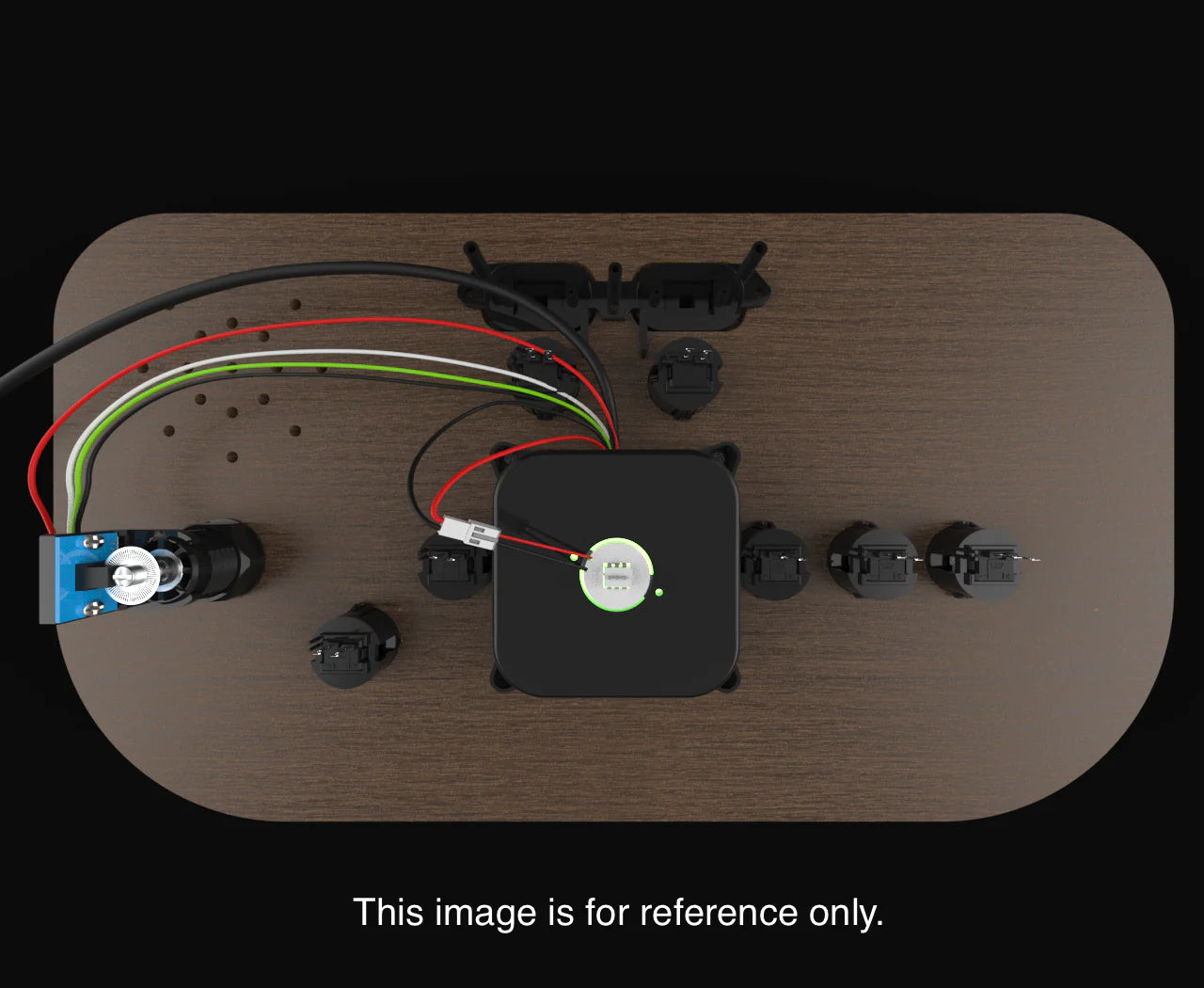 GRS LED Trackball with Spinner Combo