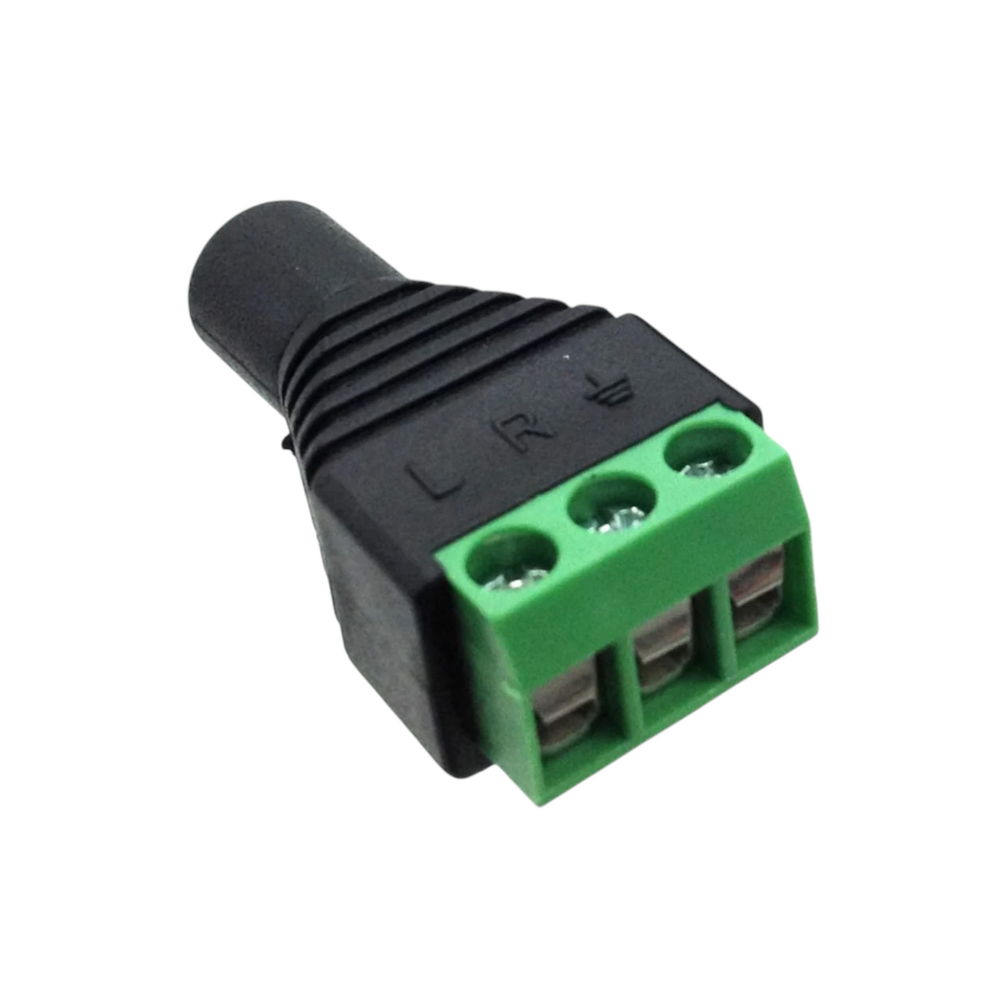 3.5mm TRS to Screw Terminal Adapter 3 Pole