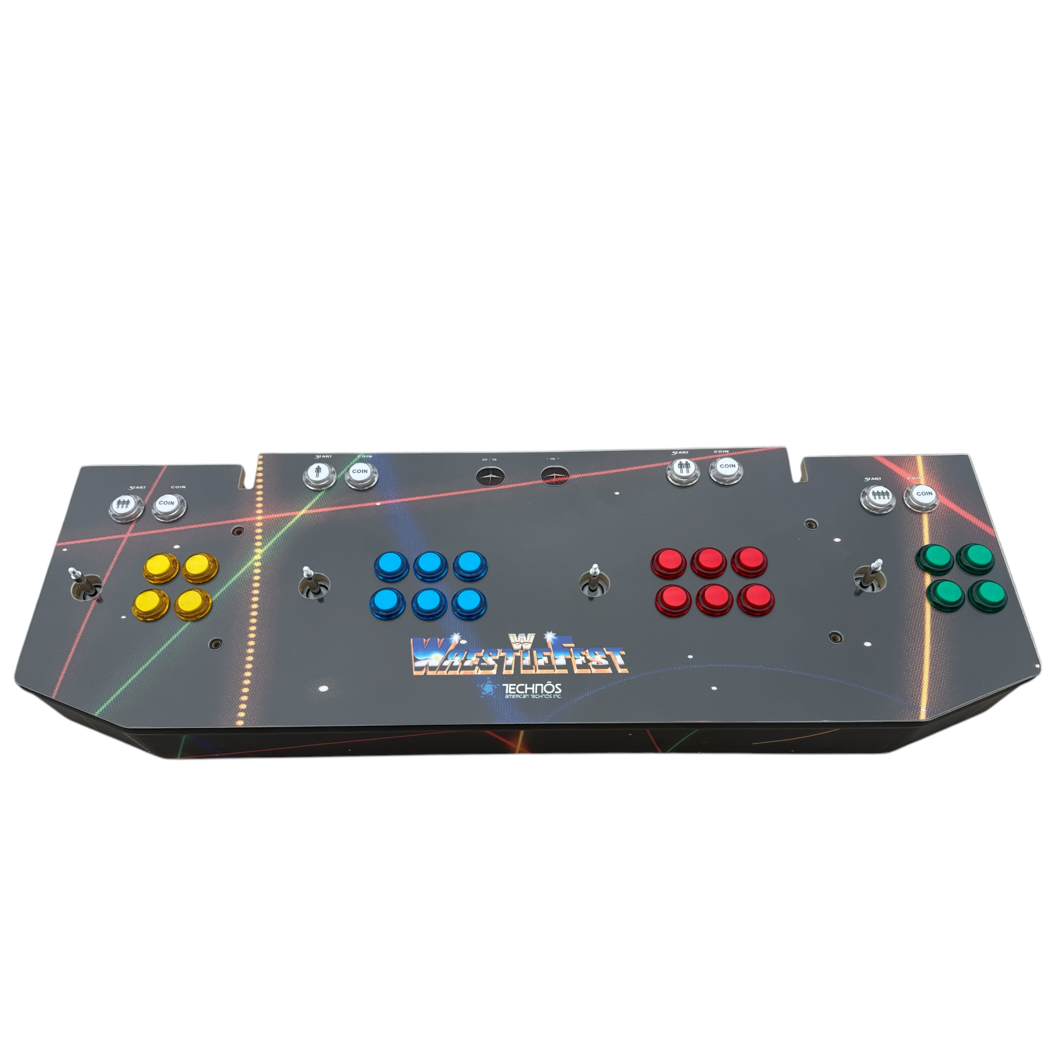 Wrestlefest Supreme XL Basic Fun 4-Player Showtime Arcade Mod Kit