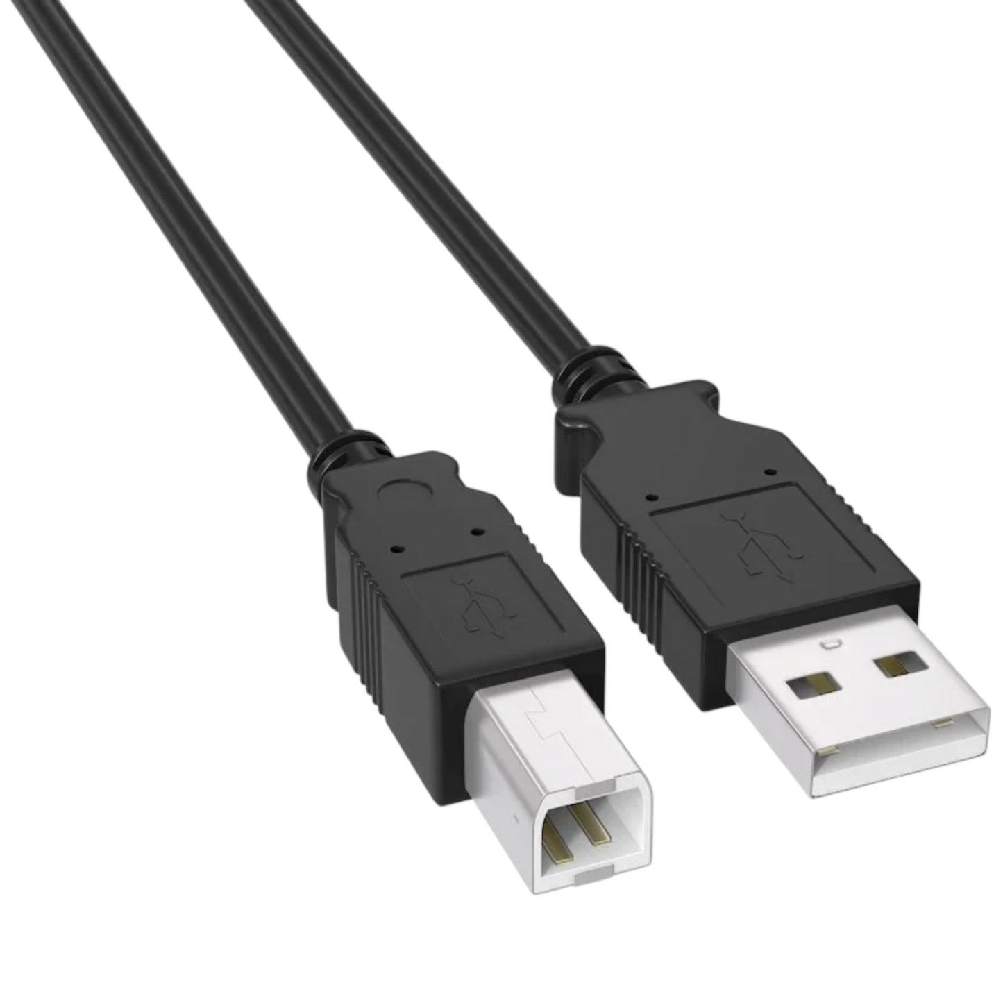 1.5M (5FT) USB Type-A to Type-B Cable – For Arcade Encoders, Raspberry Pi & PC (Male to Male)