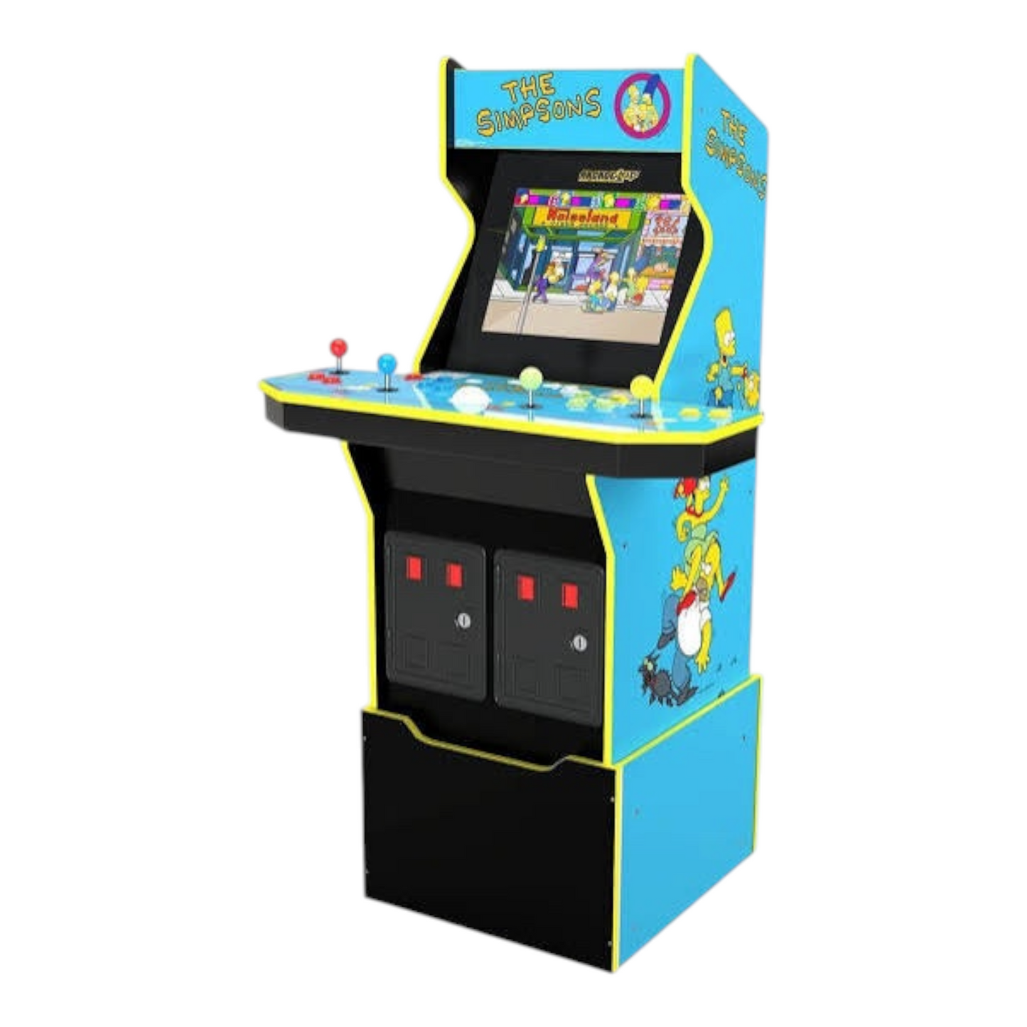 Simpsons Arcade1up 4-Player Showtime Arcade Mod Kit