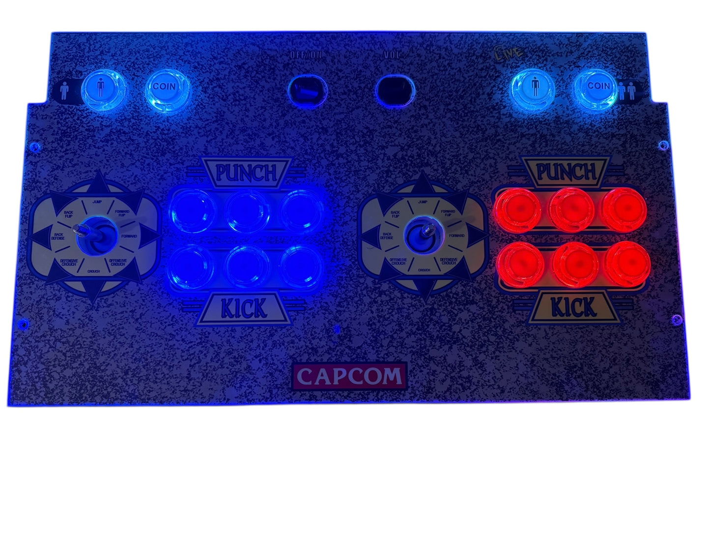 Marvel Vs Capcom2 Arcade1up 2-Player Showtime Arcade Mod Kit