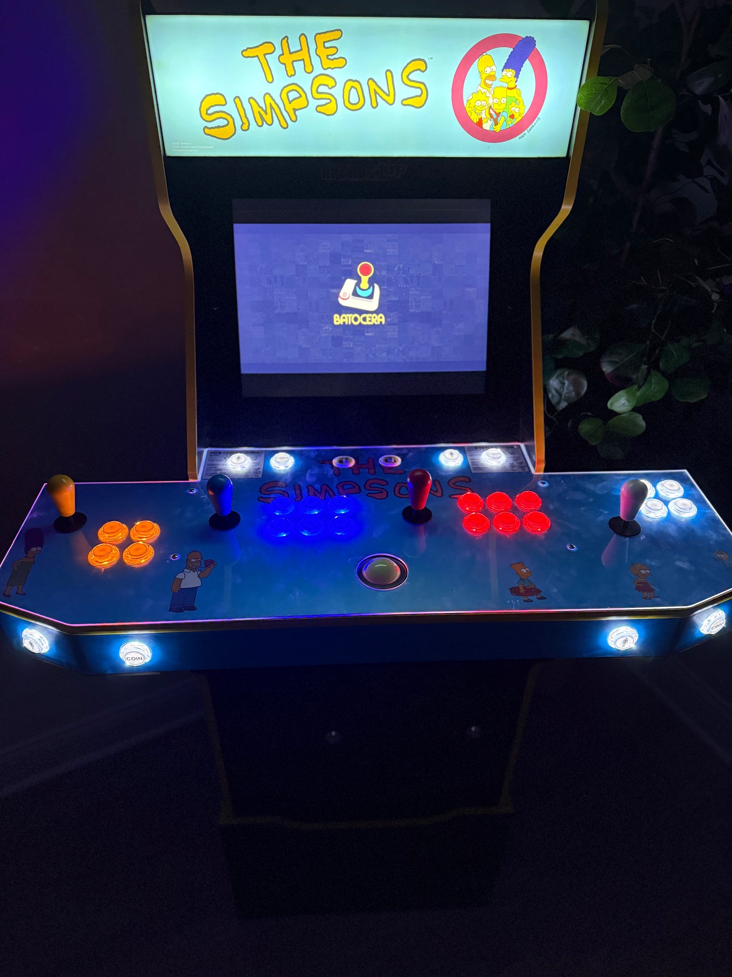 4-Player Showtime Arcade Mod Kit (Includes 4-Player Custom Control Board With No Controls Included)