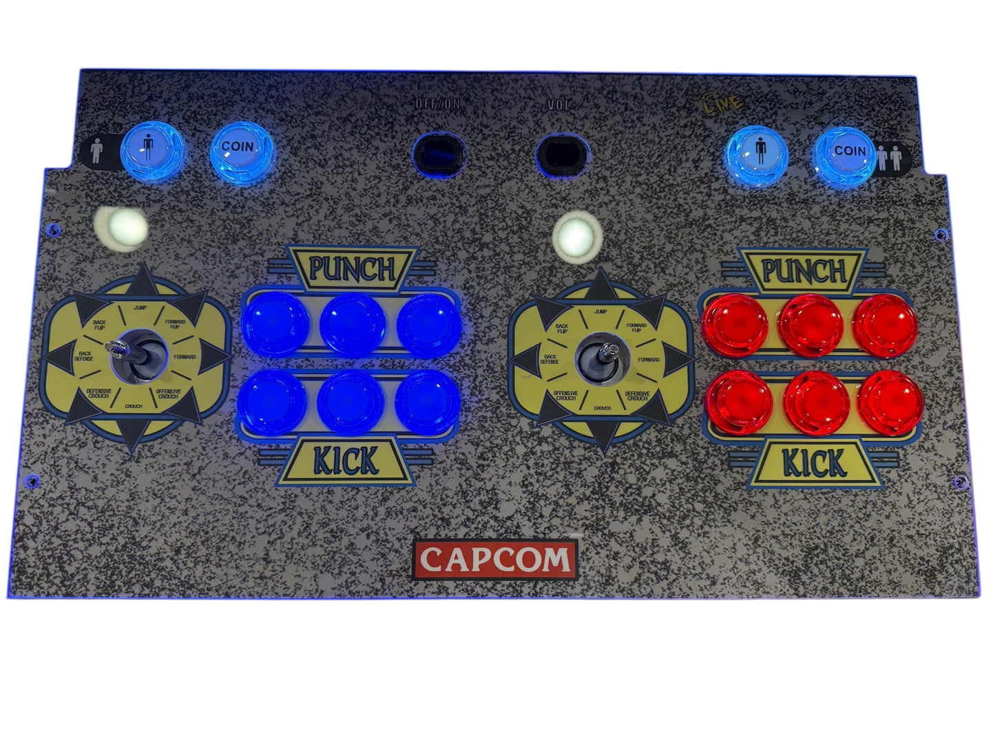 Marvel Vs Capcom2 Arcade1up 2-Player Showtime Arcade Mod Kit