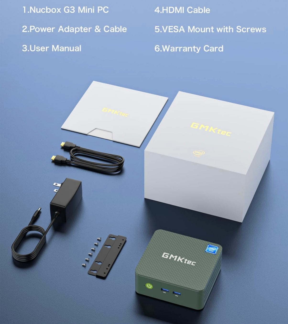 Pre-Loaded Mini PC Intel N100 8GB DDR4(NVMe SSD Pre-Installed w Batocera)