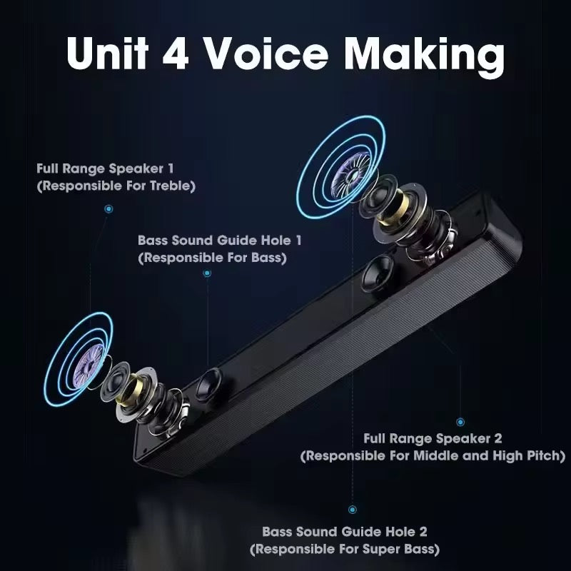 13” Sound Bar. USB Powered