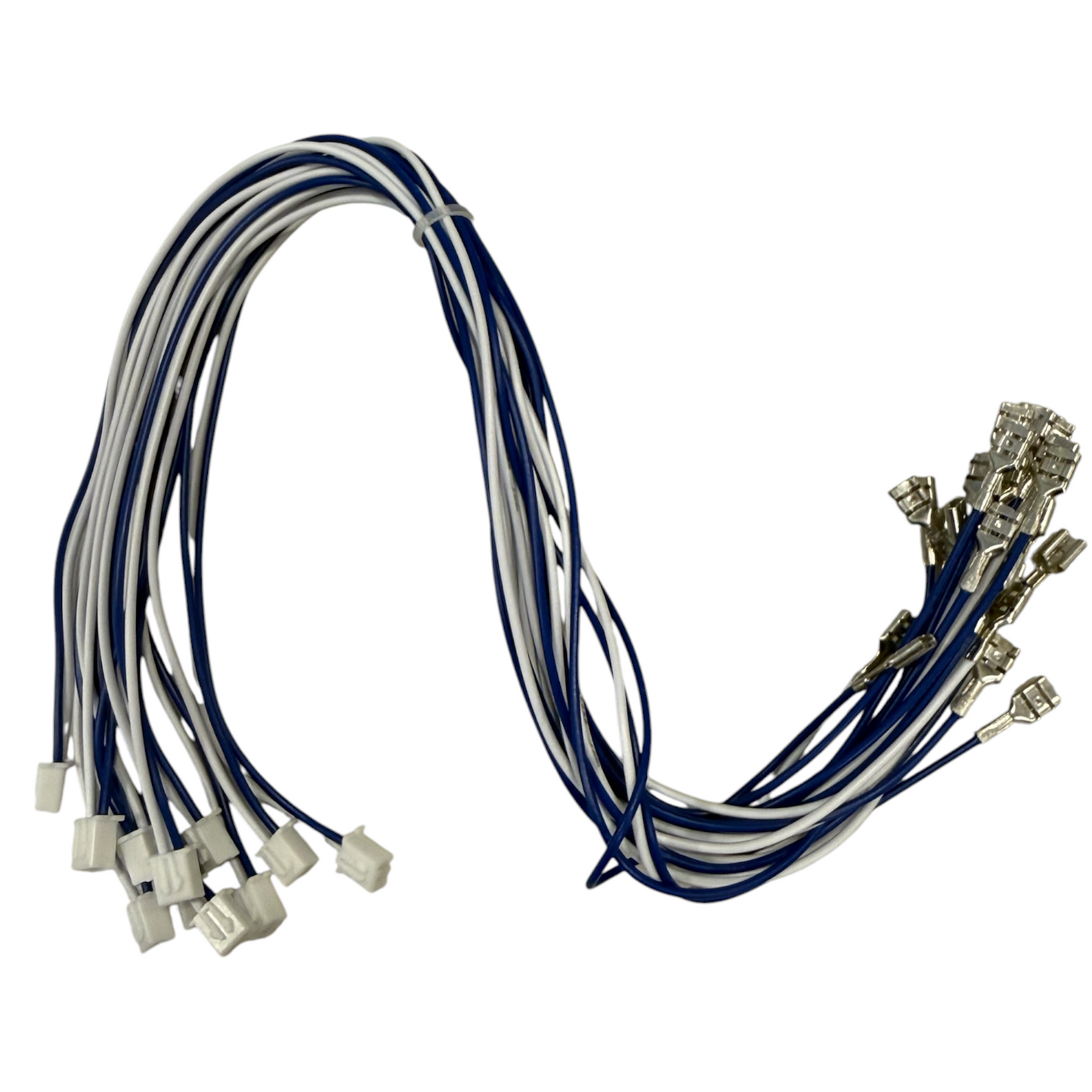 12-Pack Extra Long .187” (4.8mm) Microswitch Wires for Happ & IL Joysticks – 35cm