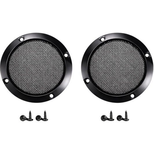 Speaker Grill Mesh Cover 3” (Pack of 2) Black