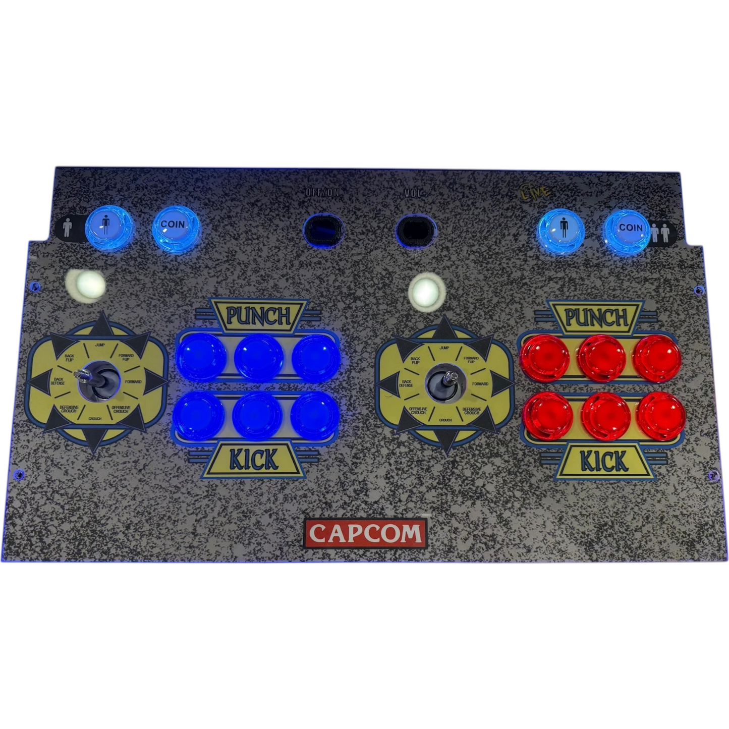 Marvel Vs Capcom2 Arcade1up 2-Player Showtime Arcade Mod Kit