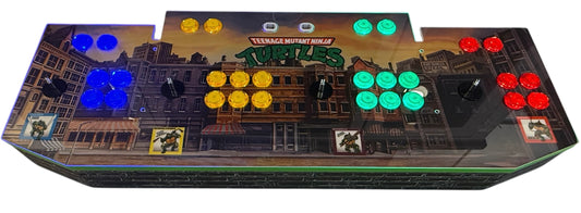 TMNT Arcade1up 4-Player Showtime Arcade Mod Kit