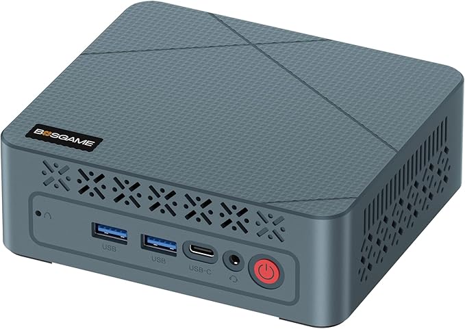 Bosgame Mini PC – Ryzen 5 | 16GB RAM | 512GB SSD | 4K | Batocera Plug & Play Retro Gaming System