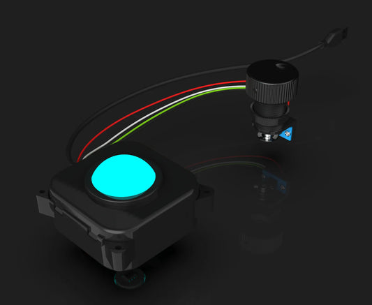 GRS LED Trackball with Spinner Combo