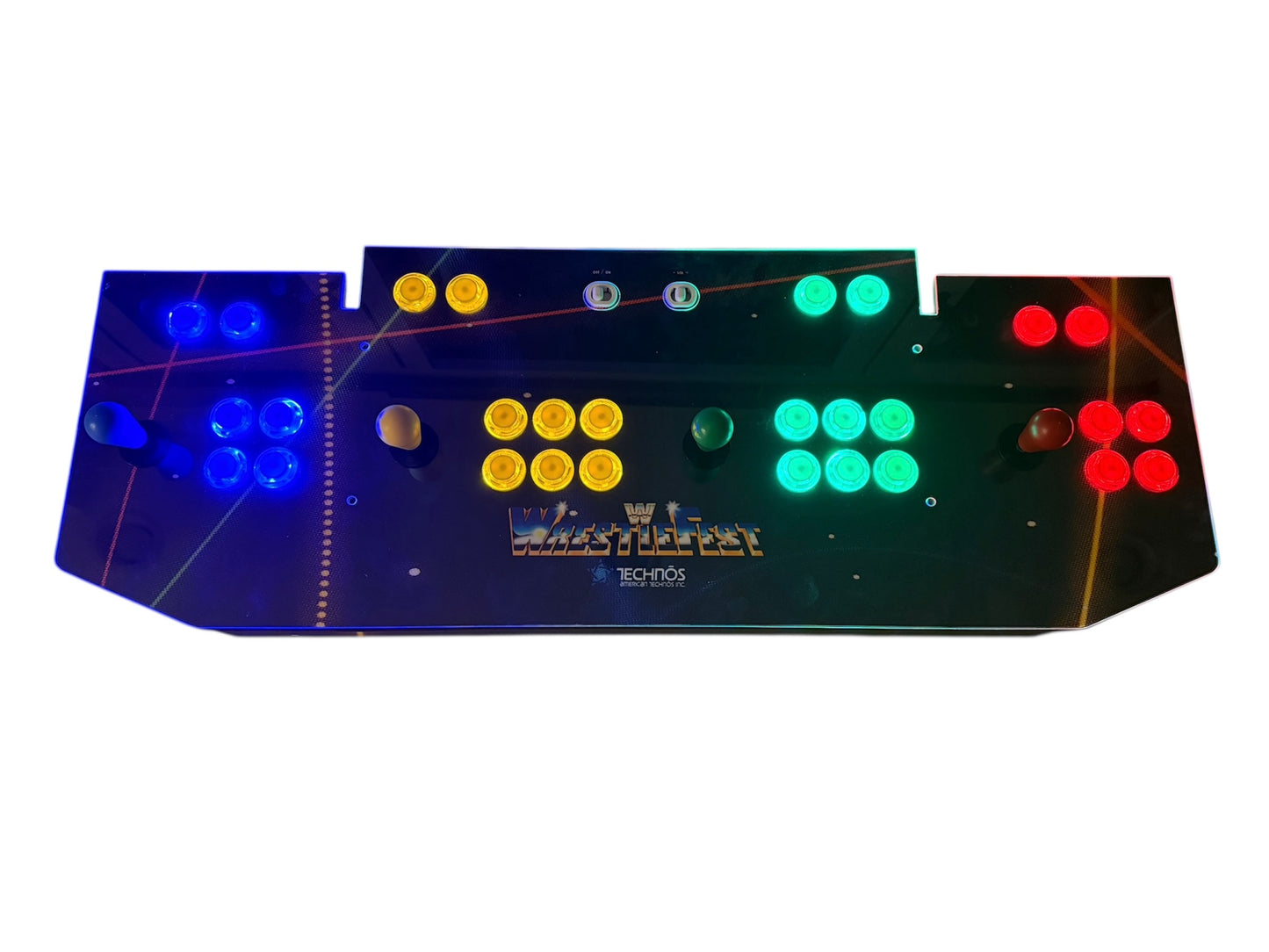 Wrestlefest Basic Fun 4-Player Conversion Showtime Arcade Mod Kit