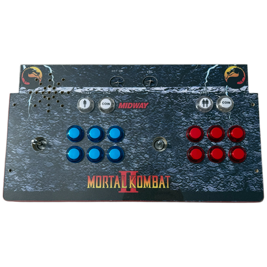Mortal Kombat II (Gen1) Arcade1up 2-Player Showtime Arcade Mod Kit