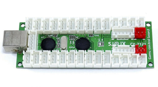 2-Player USB Zero Delay LED Encoder – Sanwa/Seimitsu and most 5 pin Joysticks Compatible