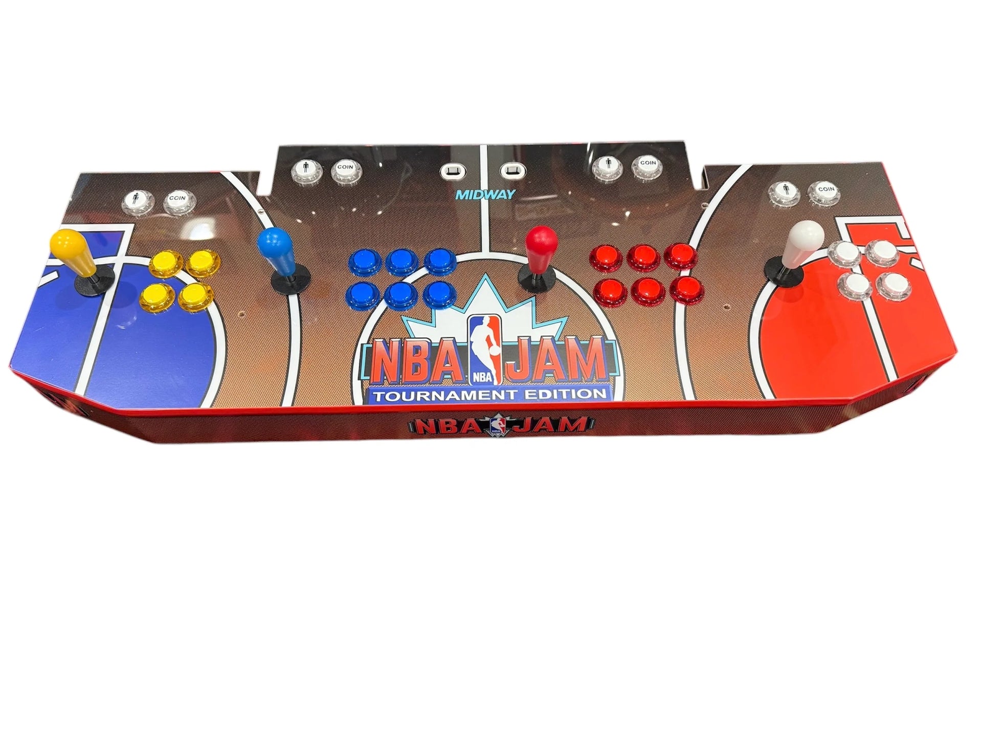 NBA Jam (Gen 3) Arcade1up 4-Player Showtime Arcade Mod Kit