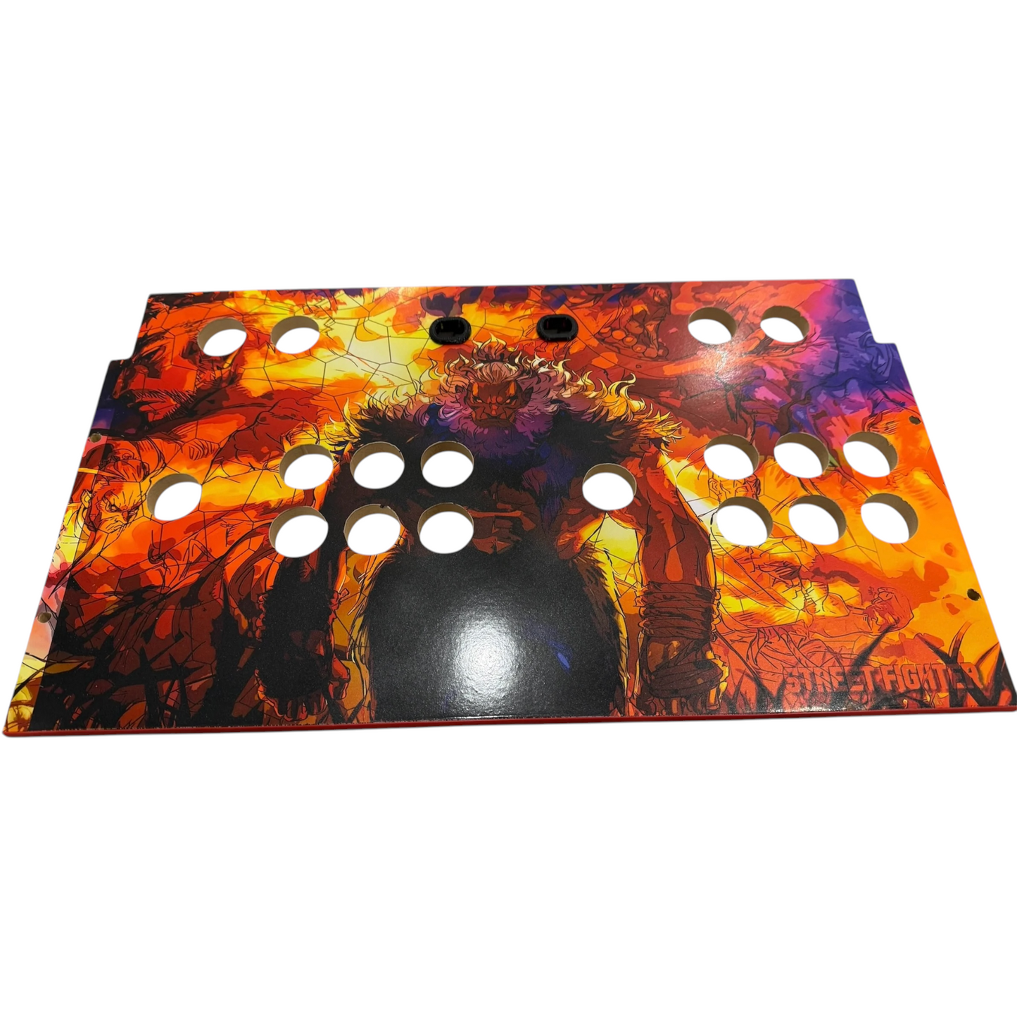 Street Fighter Yoga Flame Arcade1up 2-Player Showtime Arcade Mod Kit