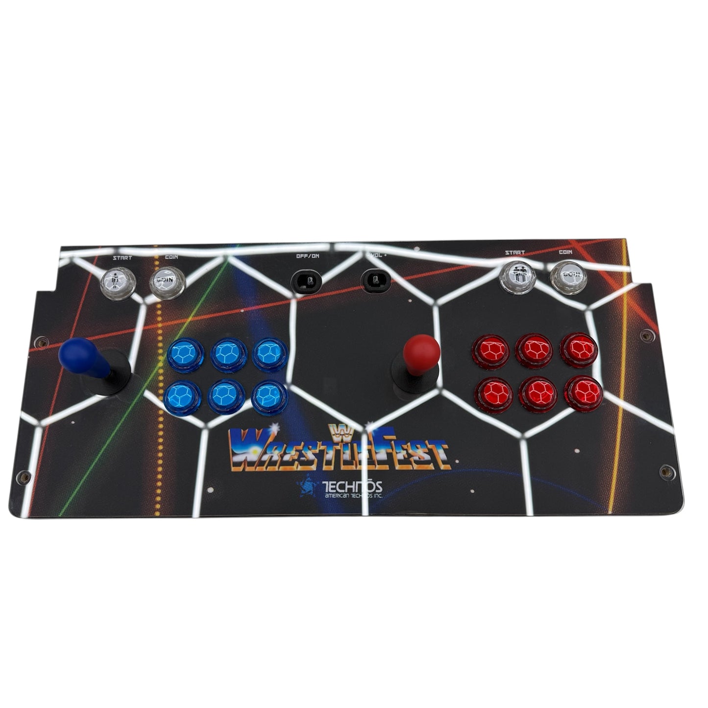 Basic Fun Wrestlefest Supreme XL 2-Player Conversion Showtime Arcade Mod Kit