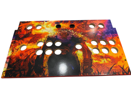 Street Fighter Yoga Flame Arcade1up 2-Player Showtime Arcade Mod Kit