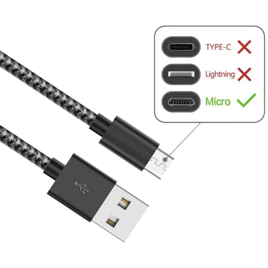 5ft Micro USB to USB Cable