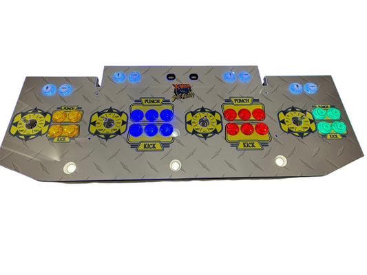 X-Men Vs Street Fighter Arcade1up 4-Player Conversion Showtime Arcade Mod Kit