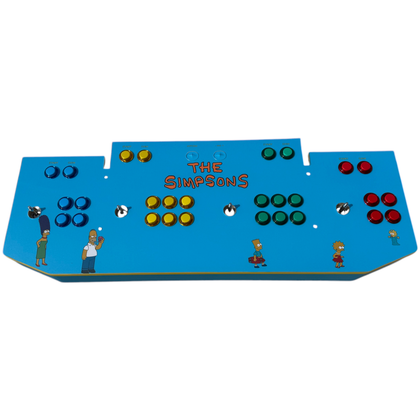 Simpsons Arcade1up 4-Player Showtime Arcade Mod Kit
