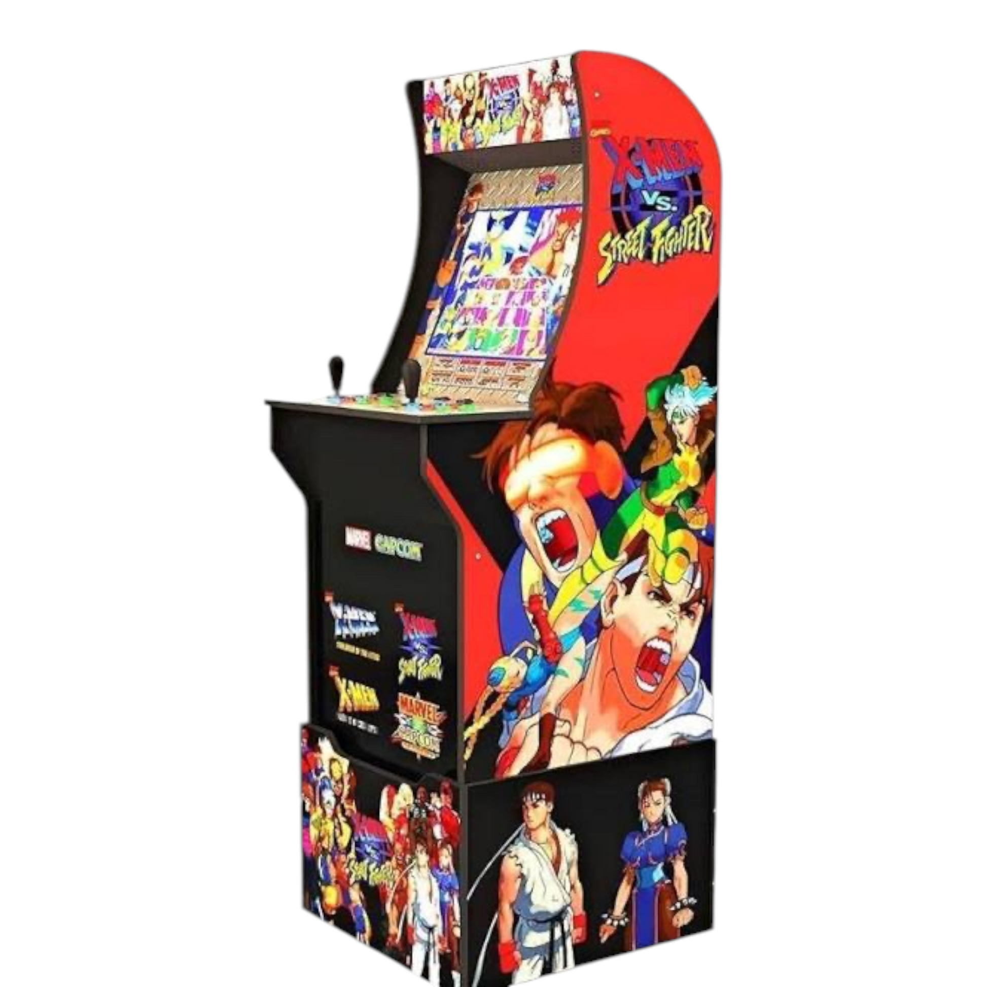 X-Men Vs Street Fighter Arcade1up 4-Player Conversion Showtime