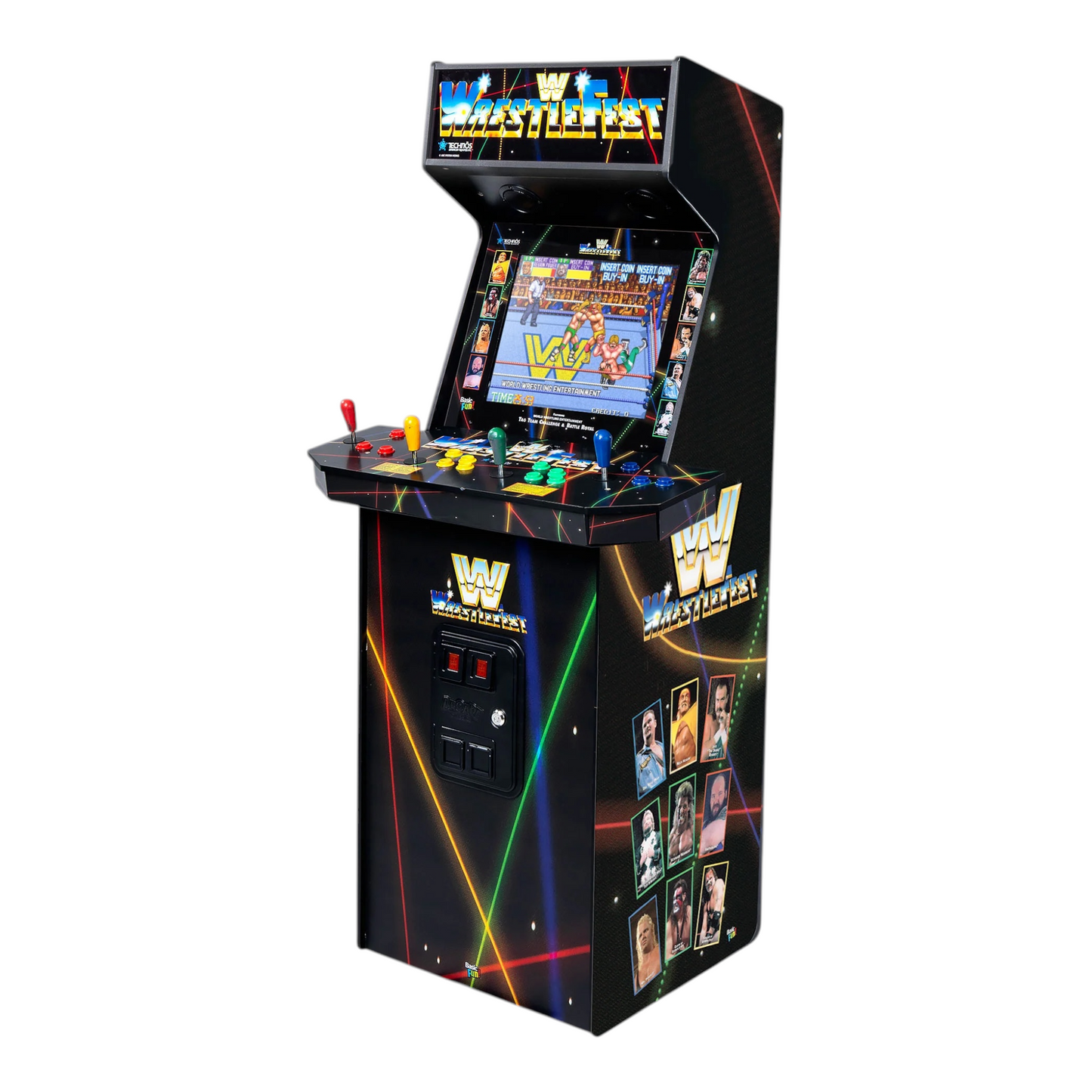 Basic Fun Wrestlefest Supreme XL 2-Player Conversion Showtime Arcade Mod Kit