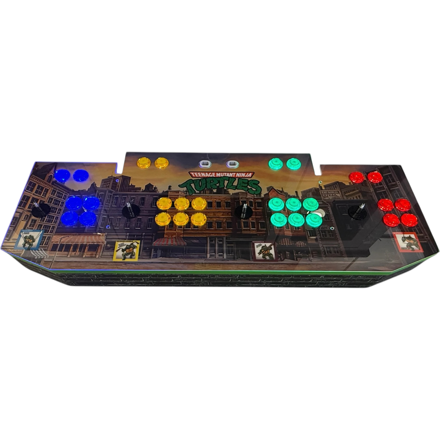 TMNT Original Arcade1up 4-Player Showtime Arcade Mod Kit