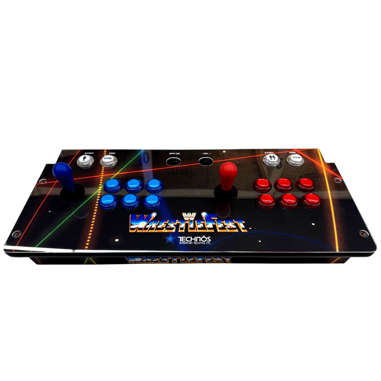 Basic Fun Wrestlefest Supreme XL 2-Player Conversion Showtime Arcade Mod Kit