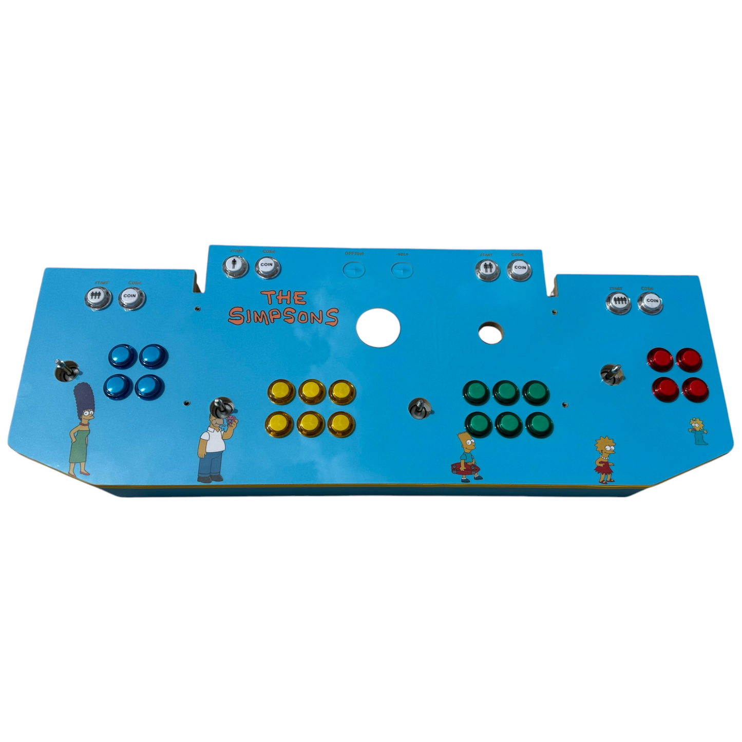 Simpsons Arcade1up 4-Player Showtime Arcade Mod Kit
