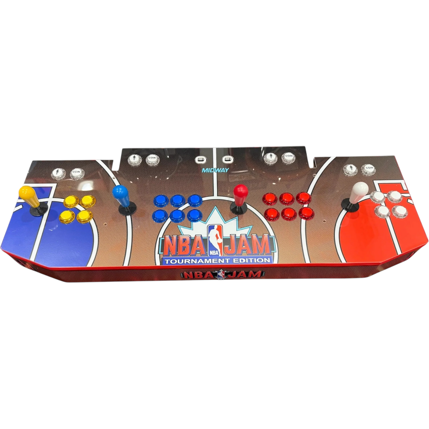 NBA Jam (Gen 3) Arcade1up 4-Player Showtime Arcade Mod Kit