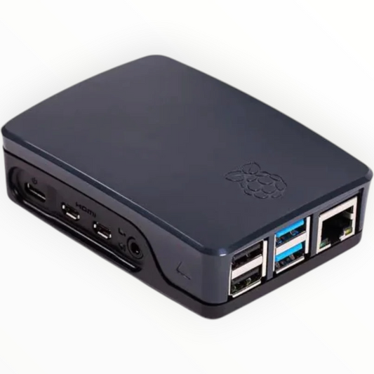 Official Raspberry Pi4 Case with Cooling Fan (Black)