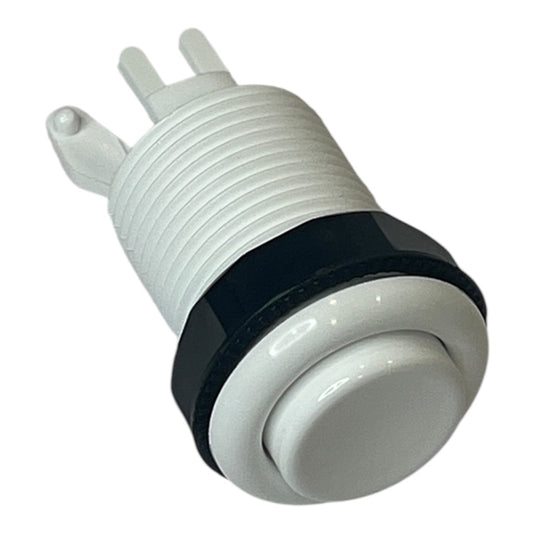Original IL Concave Arcade Push Button 28mm Authentic Arcade Button White (Industrias Lorenzo PSL-L)