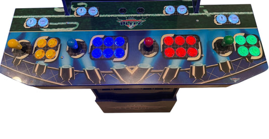 NFL Blitz Arcade1up 4-Player Showtime Arcade Mod Kit