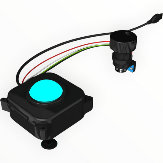 GRS LED Trackball with Spinner Combo