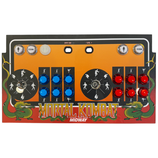 Mortal Kombat 30th Anniversary Arcade1up 2-Player Showtime Arcade Mod Kit