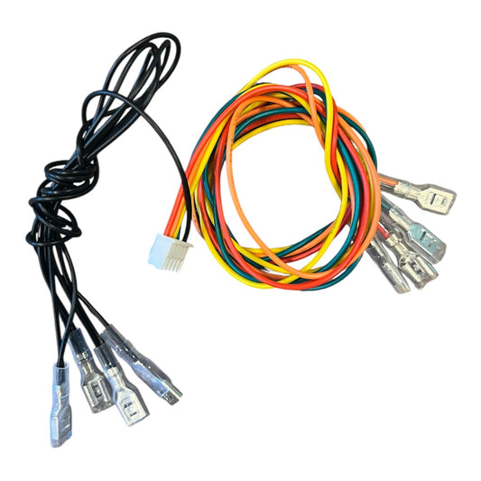 5-Pin JST to Happ/IL Joystick Harness (.187" Microswitch Connections)
