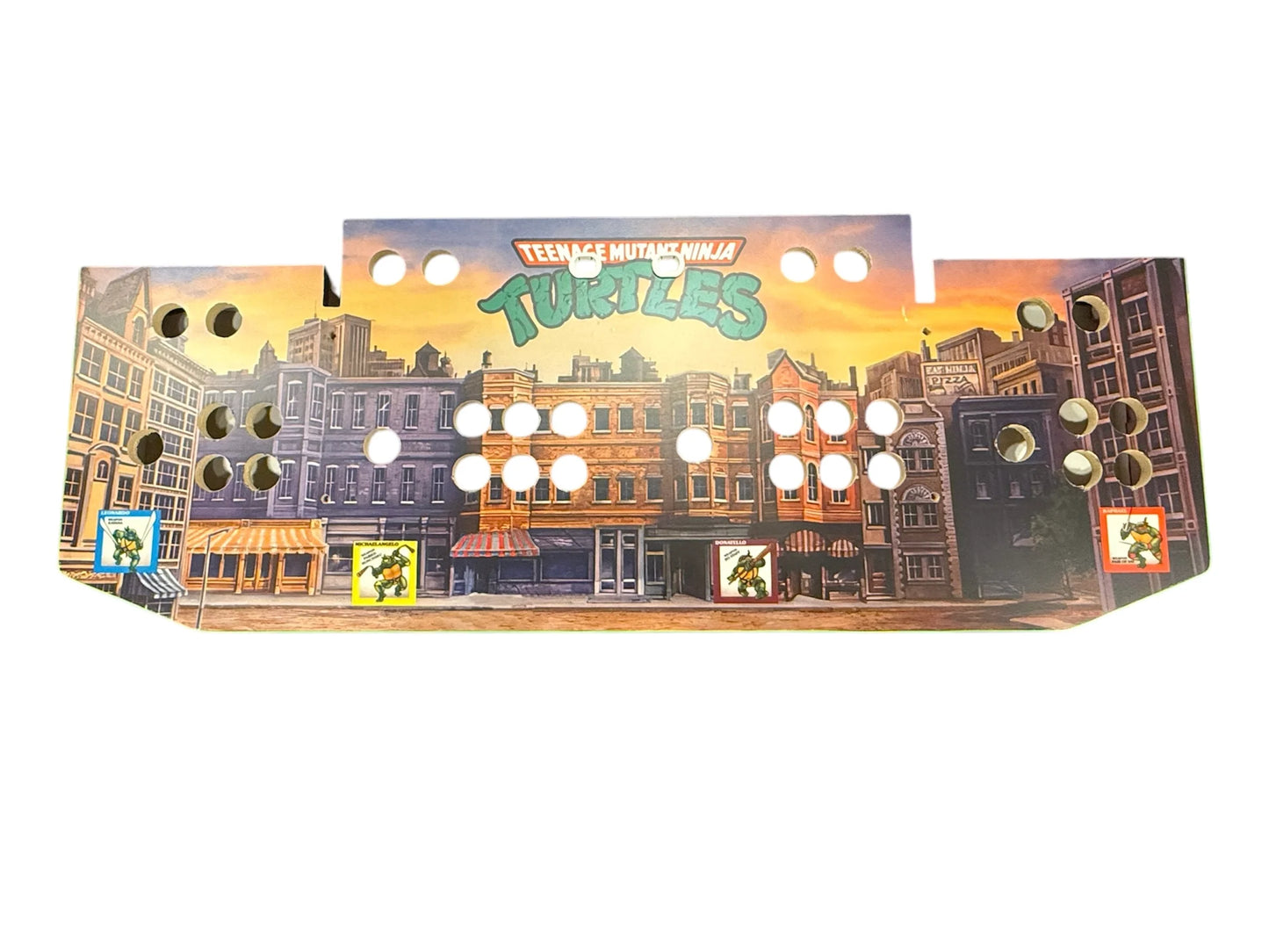 TMNT Arcade1up 4-Player Showtime Arcade Mod Kit