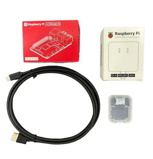 Pre-Loaded Raspberry Pi4B+ Kit. 128gb Micro SD Card