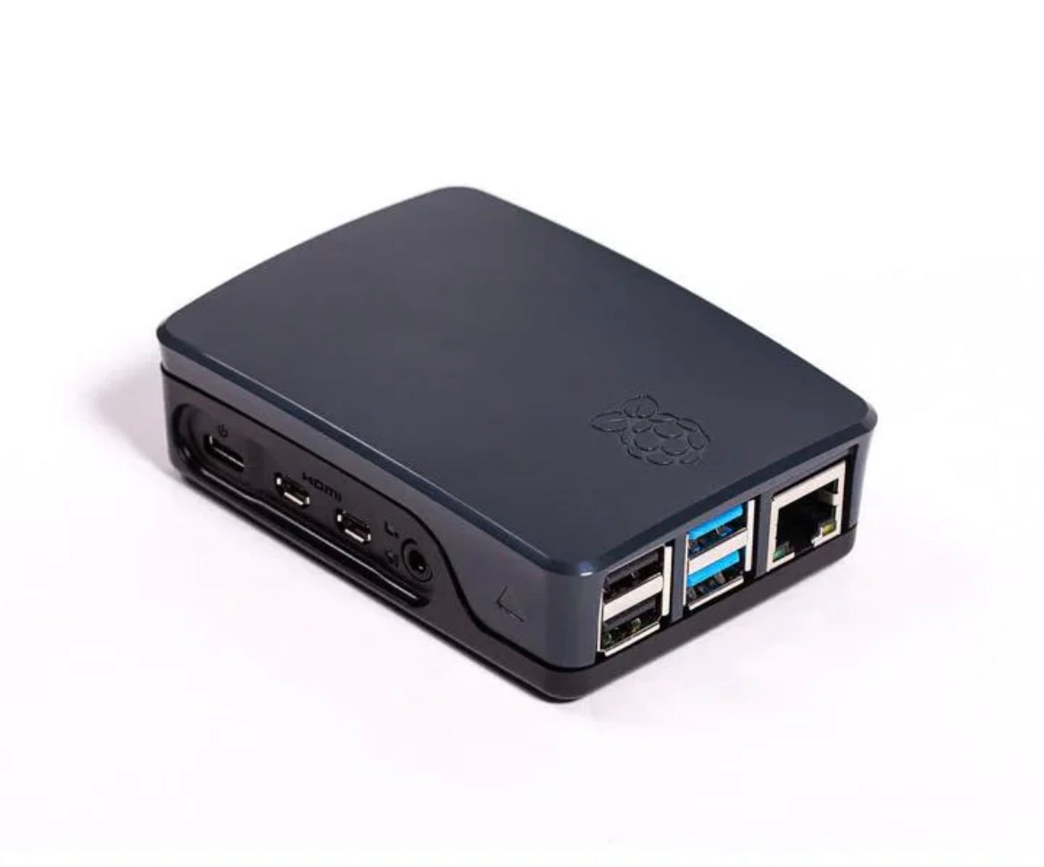 Official Raspberry Pi4 Case (Black without Cooling Fan)