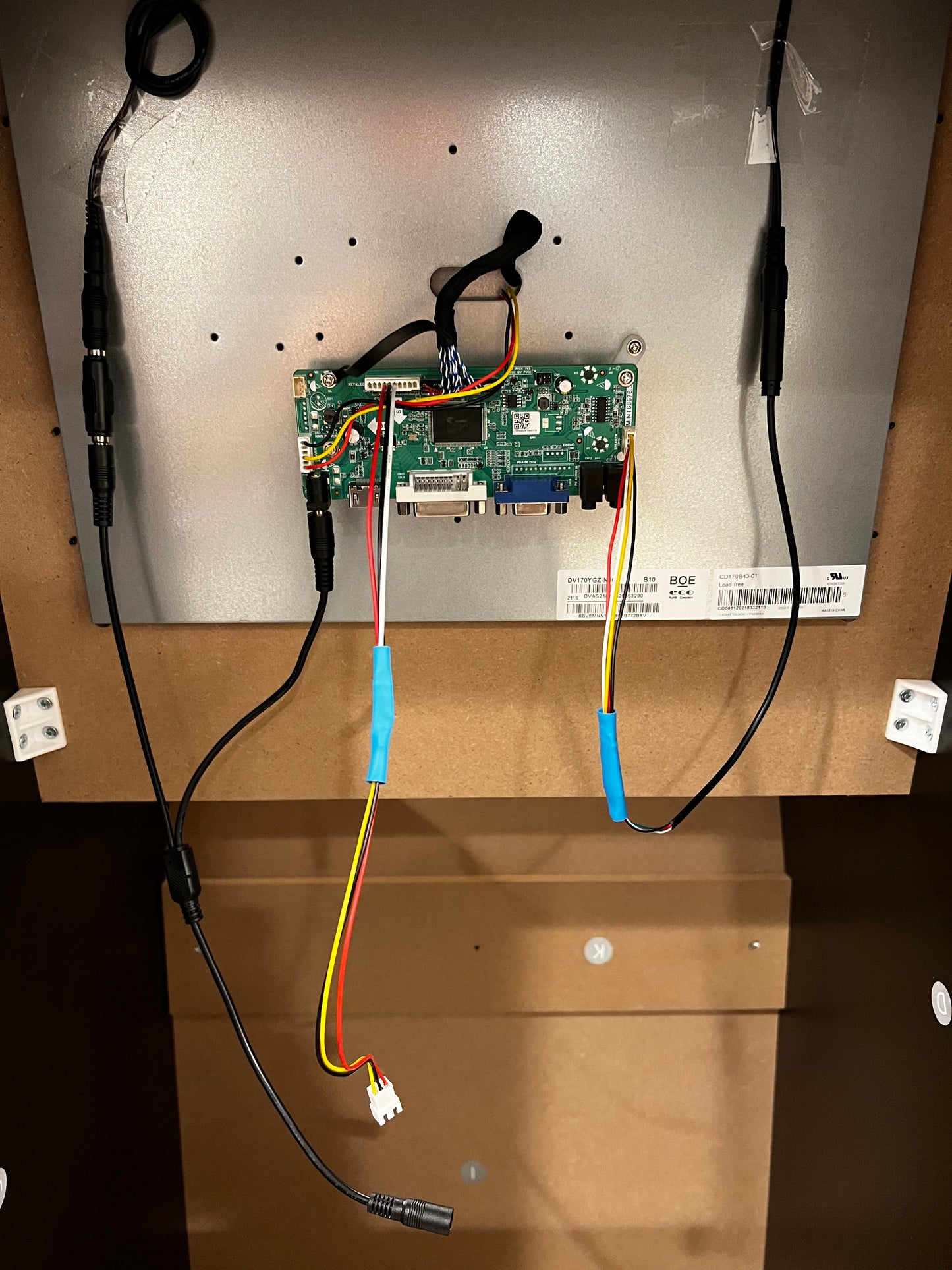 L Shaped Plastic Mounting PCB Feet (2 Count)