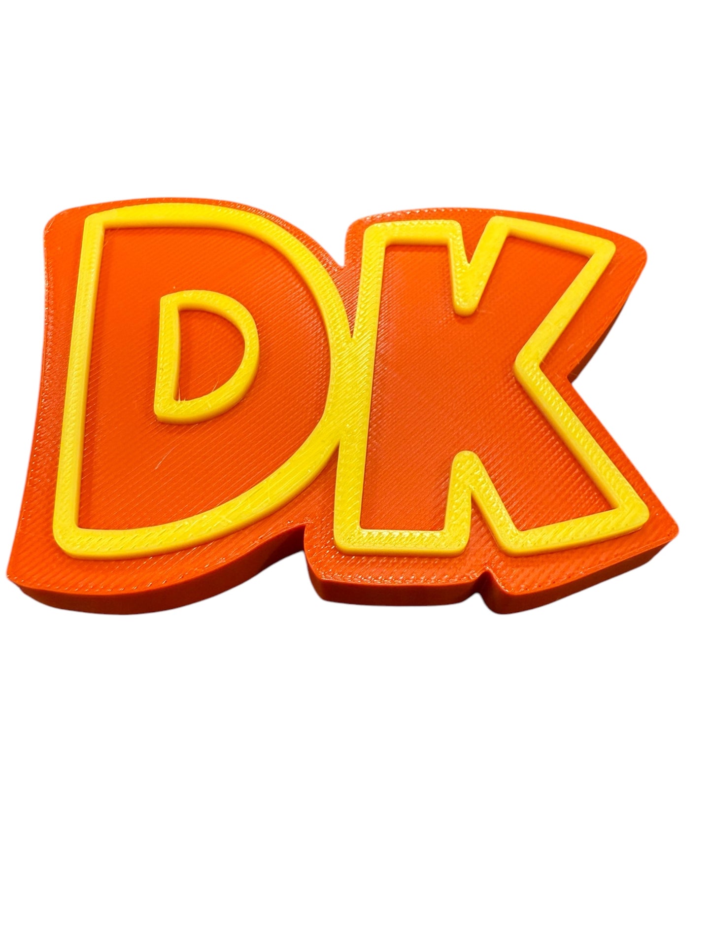 DK Logo Art – 3D Retro Arcade Collectible